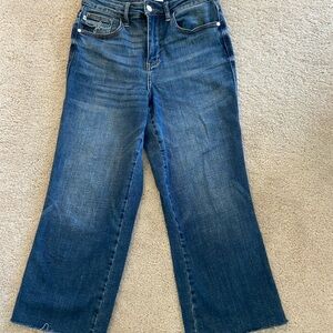 Judy Blue Wide Leg Crops